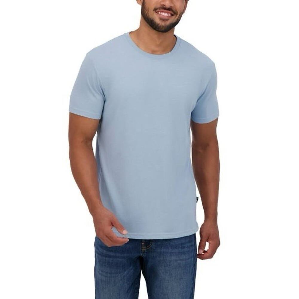 Lucky Brand Men's Ultra-Soft Classic Fit Short Sleeve Jersey T-Shirt (Blue, S)